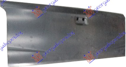 VRATA GEPEKA (PRODUZENA/DUPLA KABINA) (BEZ OTVOR ZA TRECU STOP LAMPU) (KINA) FIAT FULLBACK 2016- (502/503)