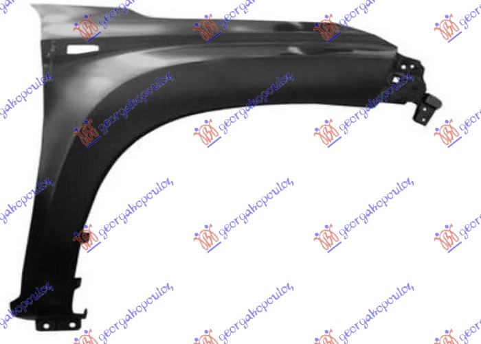 BLATOBRAN (SA OTVOROM ZA MIGAVAC) MITSUBISHI P/U L200 2019-2024 (KJ/KK/KL)