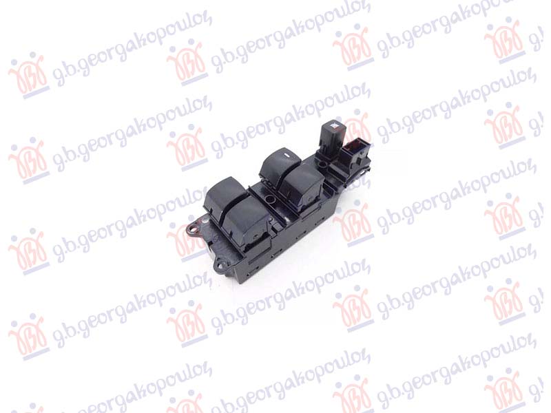 PREKIDAC U PREDNJIM VRATIMA (4 TASTERA) (ZAKLJUCAVANJE PROZORA) (15 PIN) MITSUBISHI P/U L200 2019-2024 (KJ/KK/KL)