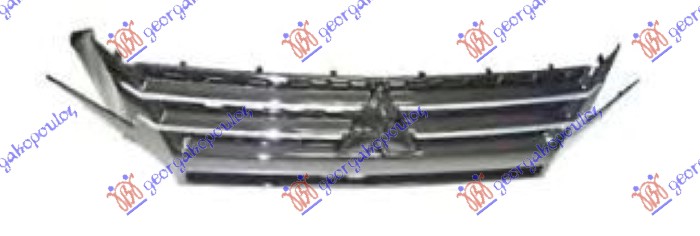 PVC MASKA (HROM LAJSNE) MITSUBISHI SPACE STAR 2020- (A0 A)