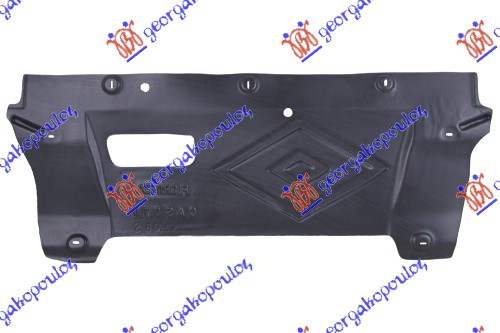 ZASTITA MOTORA (ZADNJI DEO) BENZIN PLASTICNA NISSAN QASHQAI 2007-2010 (J10/NJ10)