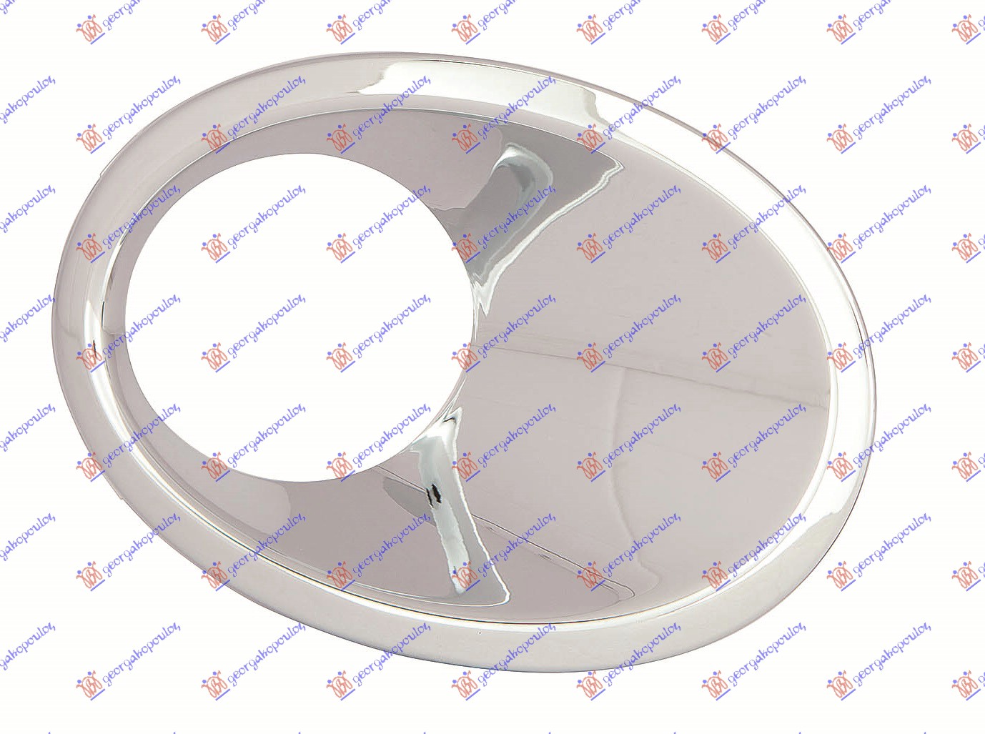 OKVIR MAGLENKE HROM NISSAN QASHQAI 2010-2013 (J10/NJ10)