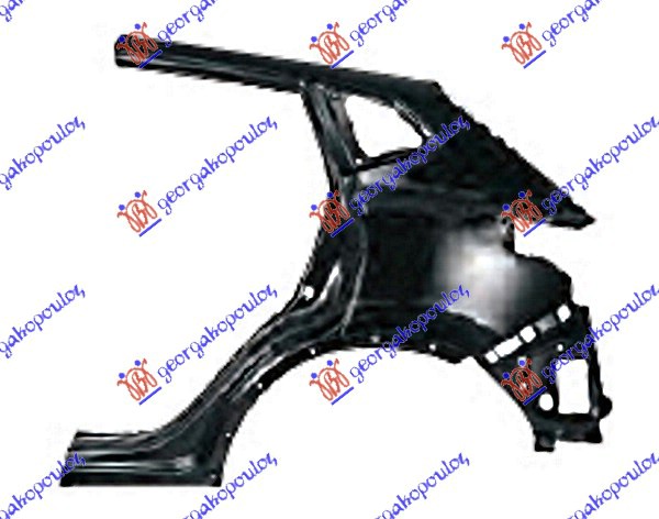 ZADNJI BLATOBRAN NISSAN QASHQAI 2017-2021 (J11)