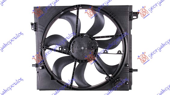 VENTILATOR KOMPLET (BENZIN 1.2 DIG-T MANUELNI) RENAULT KADJAR 2015-2019 (HA/HL)