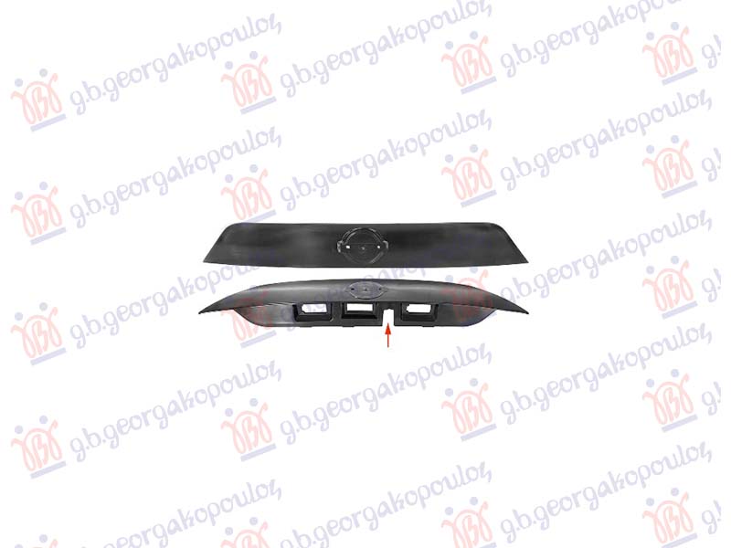 LAJSNA GEPEK VRATA (MESTO ZA KAMERU) (TECHO PACK) NISSAN QASHQAI 2017-2021 (J11)