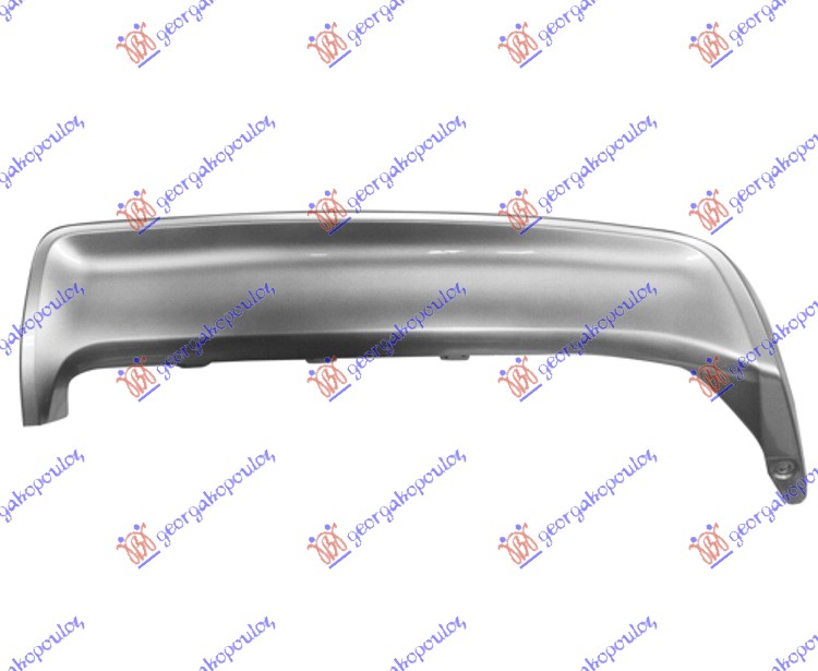LAJSNA ZADNJEG BRANIKA SREBRNA NISSAN QASHQAI 2017-2021 (J11)