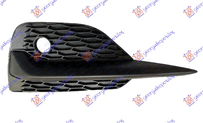 RESETKA PREDNJEG BRANIKA CRNA (PDS SENZOR) NISSAN QASHQAI 2017-2021 (J11)