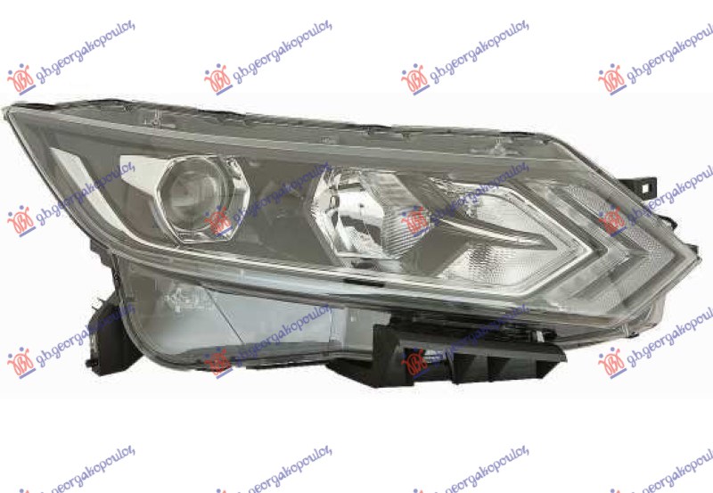 FAR ELEKTRICNI SA LED DNEVNIM SVETLOM (DEPO) NISSAN QASHQAI 2017-2021 (J11)