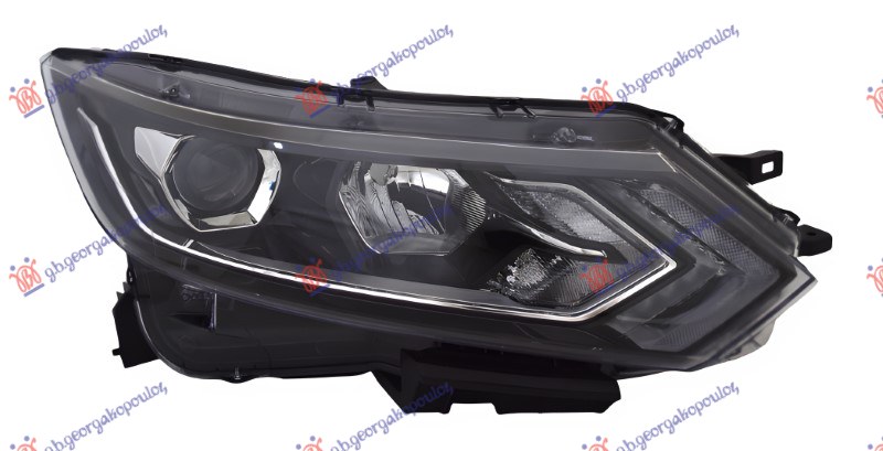 FAR ELEKTRICNI SA LED DNEVNIM SVETLOM (TYC) NISSAN QASHQAI 2017-2021 (J11)