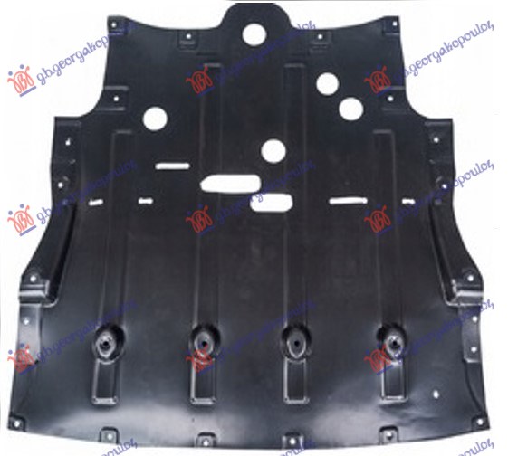ZASTITA MOTORA PLASTICNA (PREDNJI DEO) NISSAN QASHQAI 2021-2024 (J12)