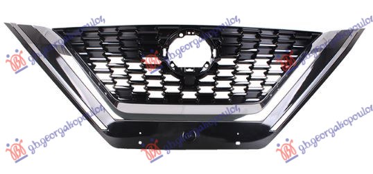 PVC MASKA CRNA (HROM OKVIR) (BEZ KAMERE) NISSAN QASHQAI 2021-2024 (J12)