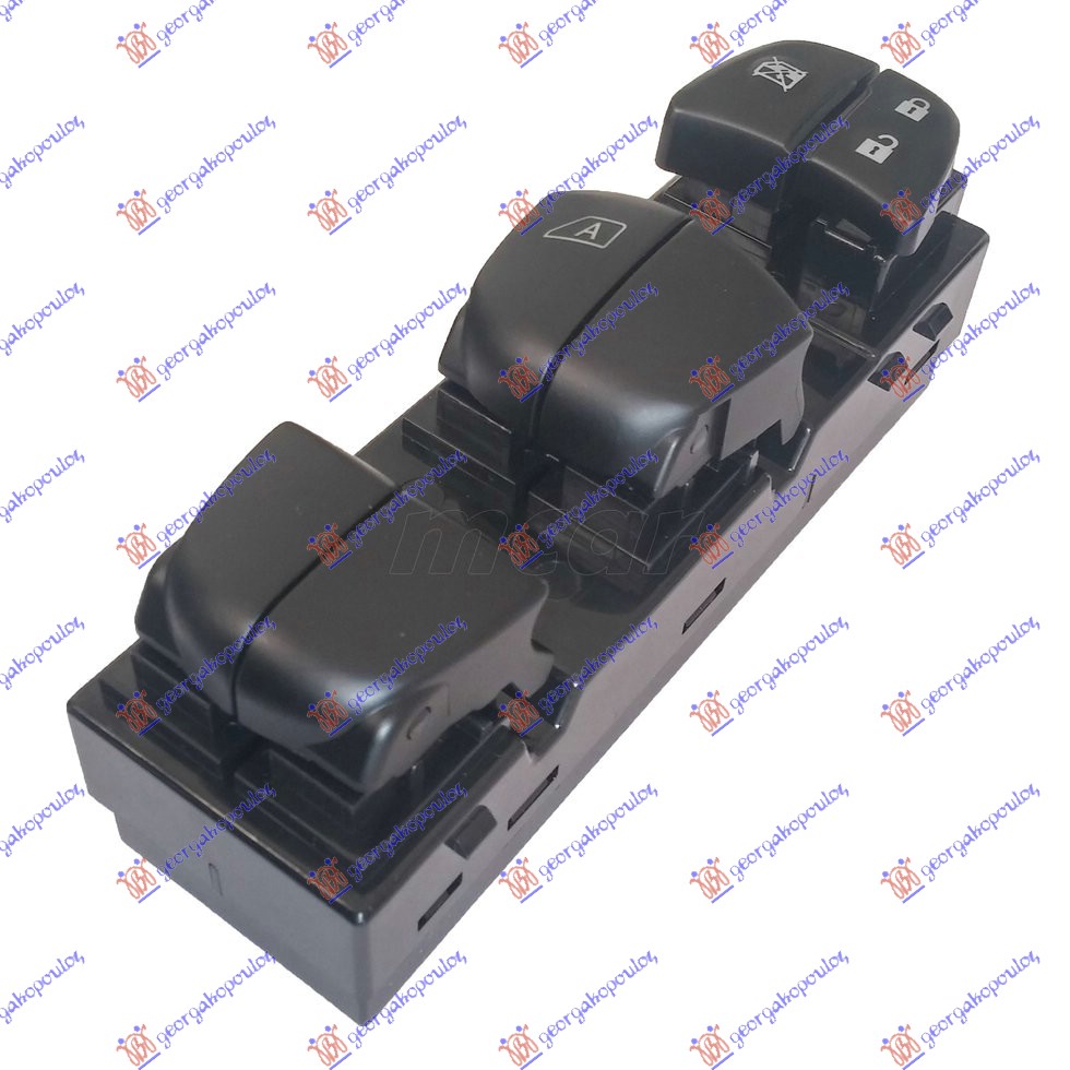 PREKIDAC U PREDNJIM VRATIMA (4 TASTERA) (19 PIN) NISSAN PATHFINDER 2013-2017 (R52)