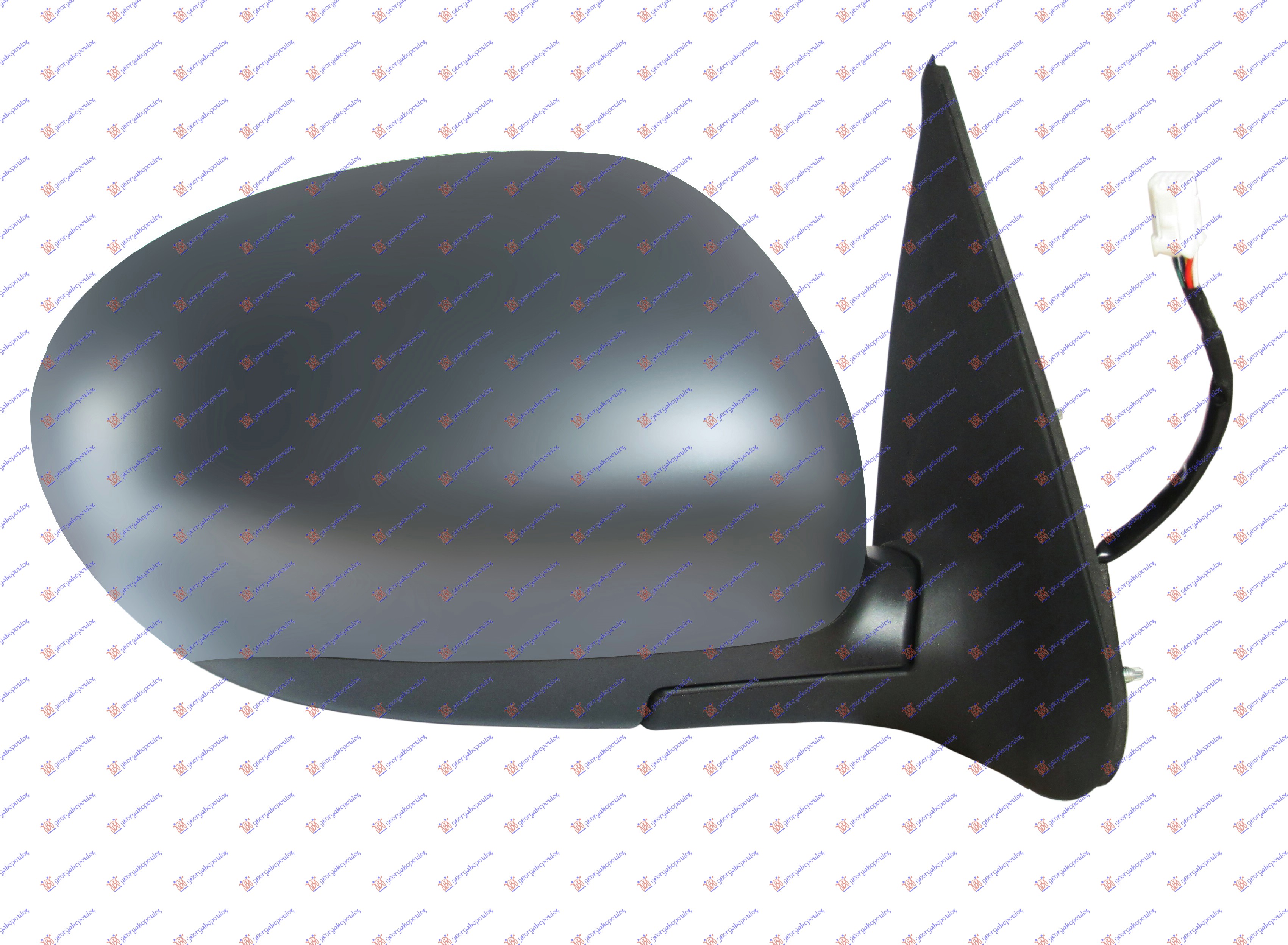 RETROVIZOR ELEKTRICNI PM (3 PIN) (A KVALITET) (KONVEKSNO STAKLO) NISSAN JUKE 2010-2015 (F15)