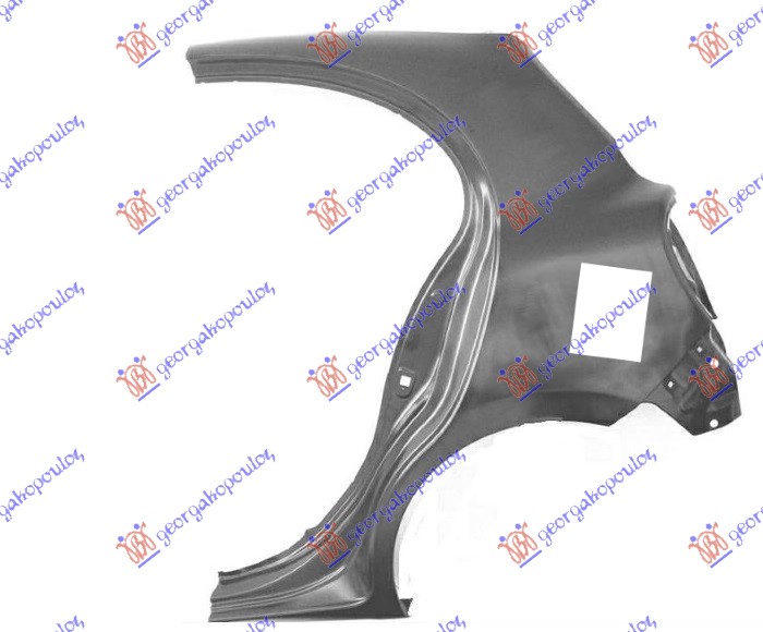 ZADNJI BLATOBRAN NISSAN MICRA 2010-2013 (K13)
