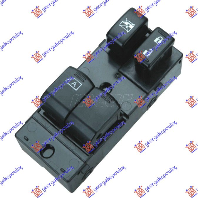 PREKIDAC U PREDNJIM VRATIMA (2 TASTERA) (16 PIN) NISSAN MICRA 2010-2013 (K13)