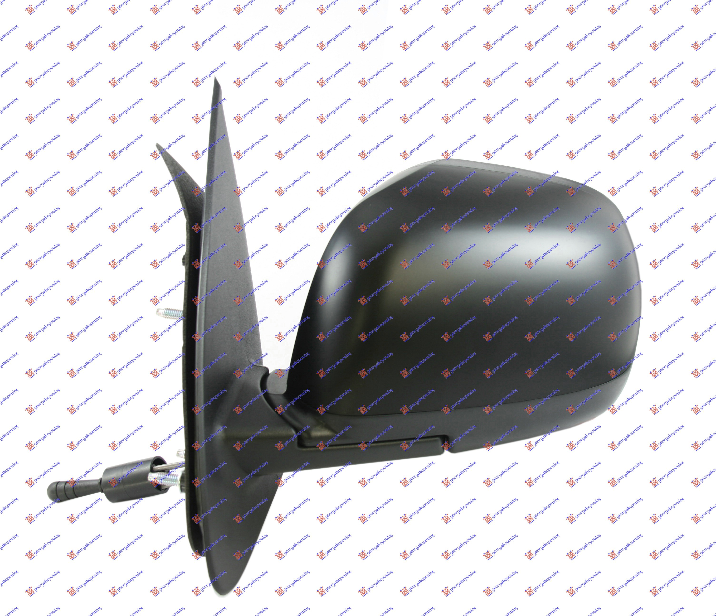 RETROVIZOR MEHANICKI SA SAJLOM PM (KONVEKSNO STAKLO) NISSAN MICRA 2010-2013 (K13)