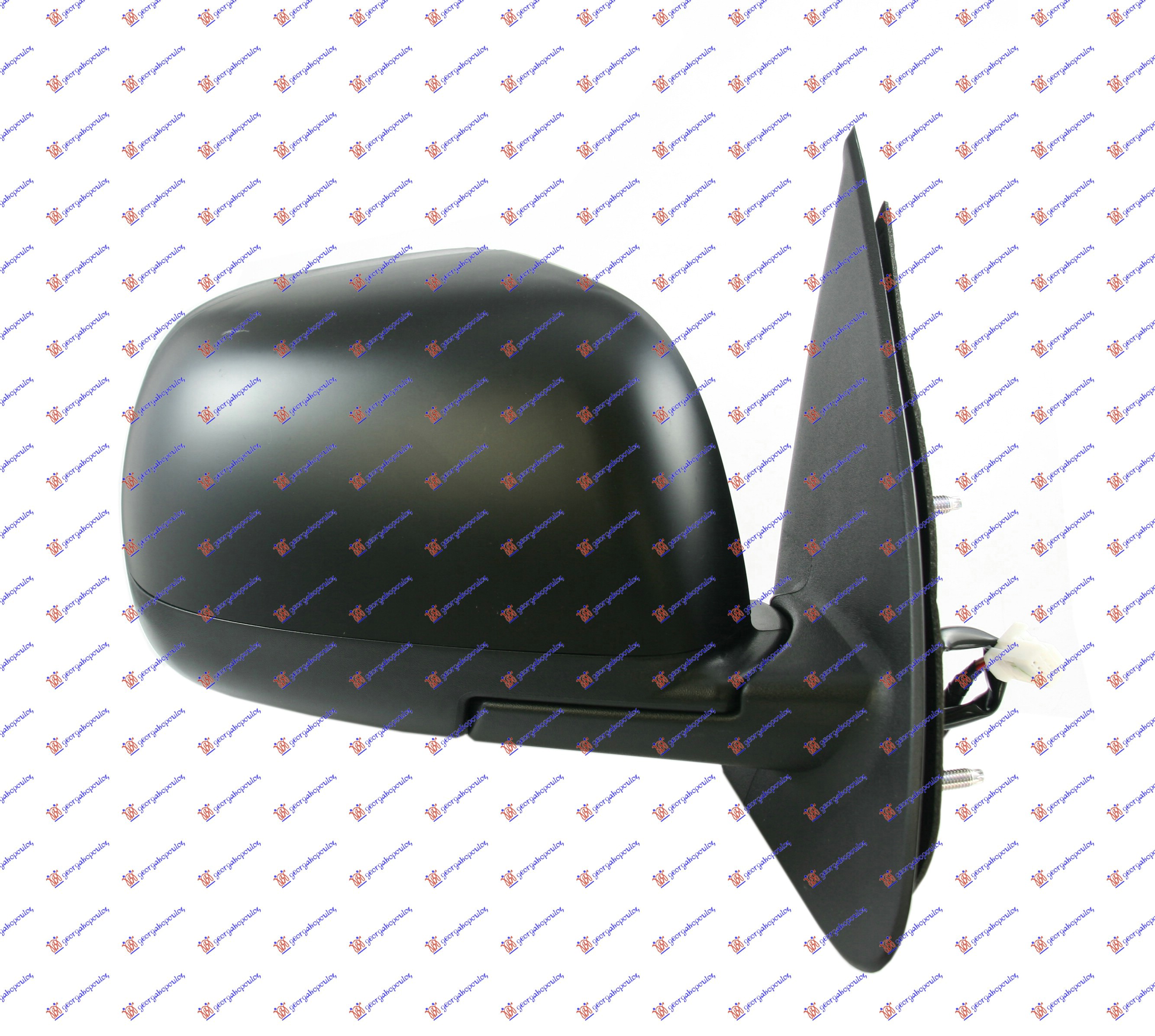 RETROVIZOR ELEKTRICNI SA GREJACEM PM (KONVEKSNO STAKLO) NISSAN MICRA 2010-2013 (K13)