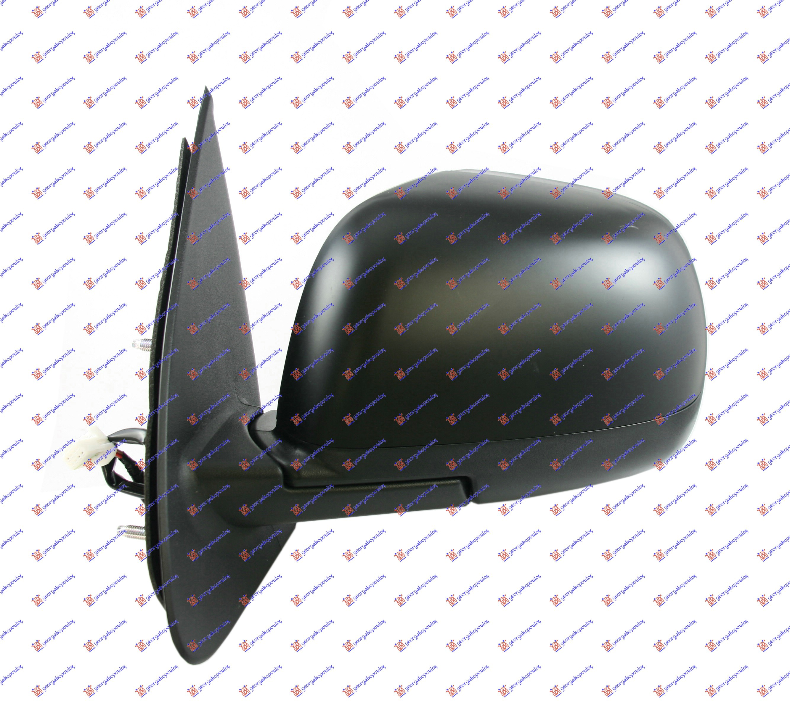 RETROVIZOR ELEKTRICNI SA GREJACEM PM (KONVEKSNO STAKLO) NISSAN MICRA 2010-2013 (K13)