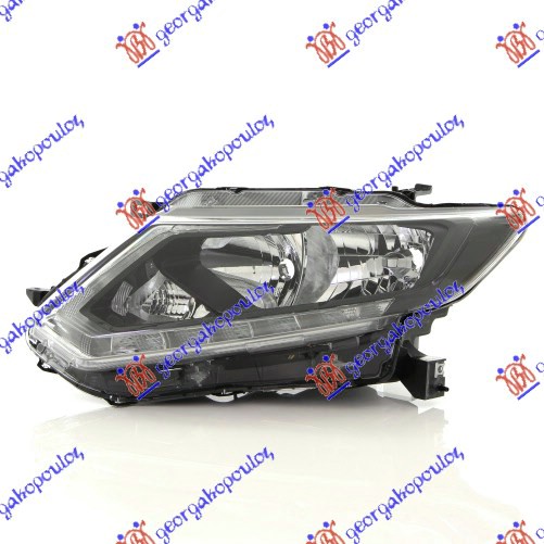 FAR ELEKTRICNI (H11/H9) SA LED DNEVNIM SVETLOM (DEPO) NISSAN X-TRAIL 2014-2017 (T32/T32R/T32RR)