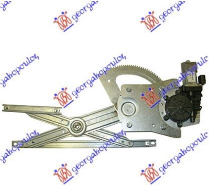 PODIZAC ZADNJEG PROZORA ELEKTRICNI (2 PIN) NISSAN X-TRAIL 2017-2021 (T32/T32R/T32RR)