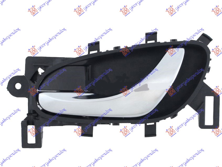 KVAKA PREDNJIH/ZADNJIH VRATA UNUTRASNJA HROM/CRNA  (SA CRNOM BRAVOM) NISSAN PULSAR 2015- (C13)