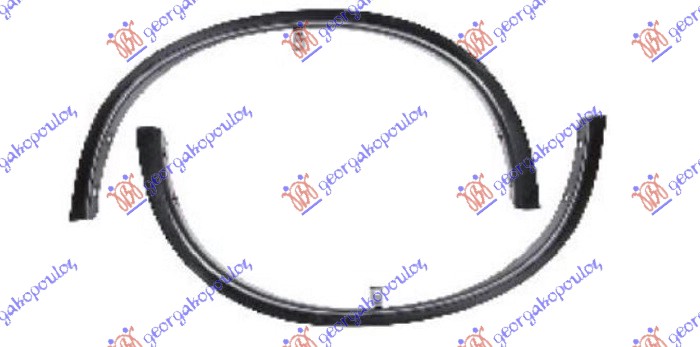 RUB PLASTICNI PREDNJEG BLATOBRANA NISSAN X-TRAIL 2017-2021 (T32/T32R/T32RR)
