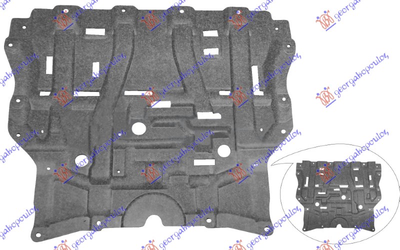 ZASTITA MOTORA PLASTICNA NISSAN X-TRAIL 2021- (T33)