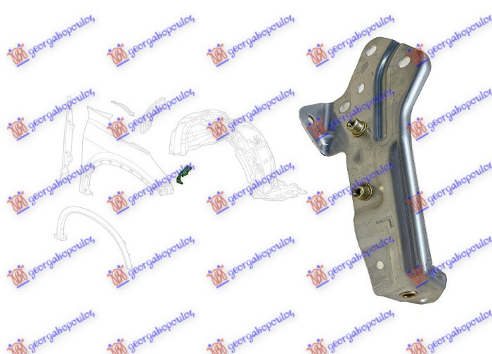 NOSAC BLATOBRANA ALUMINIJUM NISSAN X-TRAIL 2021- (T33)