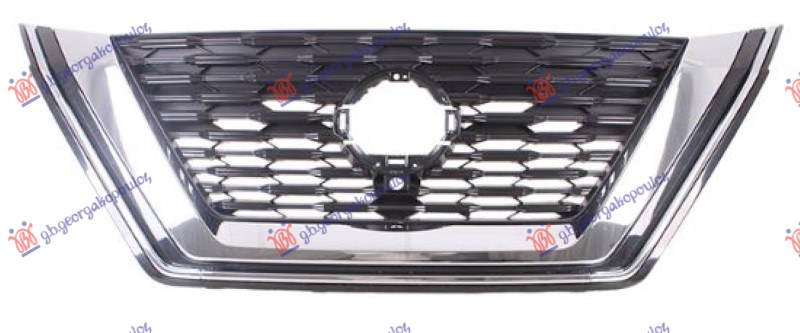 PVC MASKA CRNA (HROM OKVIR) (KAMERA) NISSAN X-TRAIL 2021- (T33)