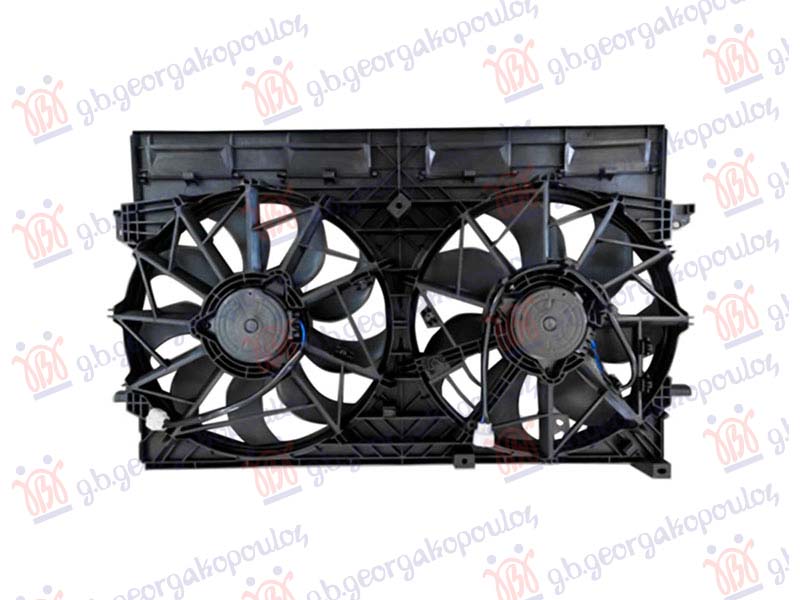 VENTILATOR DUPLI NISSAN X-TRAIL od 2021 (BEZ KONTROLNE JEDINICE) (T33)
