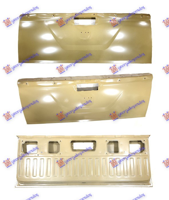 VRATA GEPEKA (SA OTVORIMA ZA LAJSNU) NISSAN P/U NAVARA NP300 2WD-4WD 2015-2025 (D23)