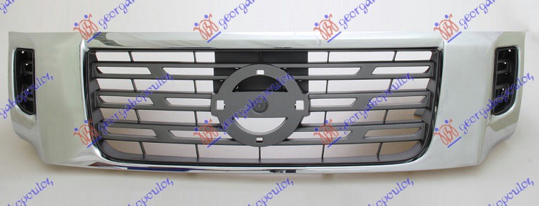 PVC MASKA HROM/CRNA NISSAN P/U NAVARA NP300 2WD-4WD 2015-2025 (D23)