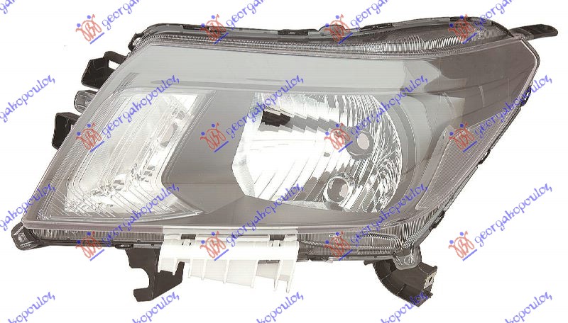 FAR ELEKTRICNI CRNI (DEPO) NISSAN P/U NAVARA NP300 2WD-4WD 2015-2025 (D23)