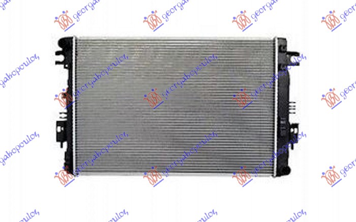 HLADNJAK MOTORA 2.3 dCi DIZEL (MAN) (720x490) NISSAN P/U NAVARA NP300 2WD-4WD 2015-2025 (D23)