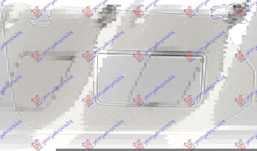 STITNIK ZA SUNCE NISSAN PATHFINDER 2013-2017 (R52)