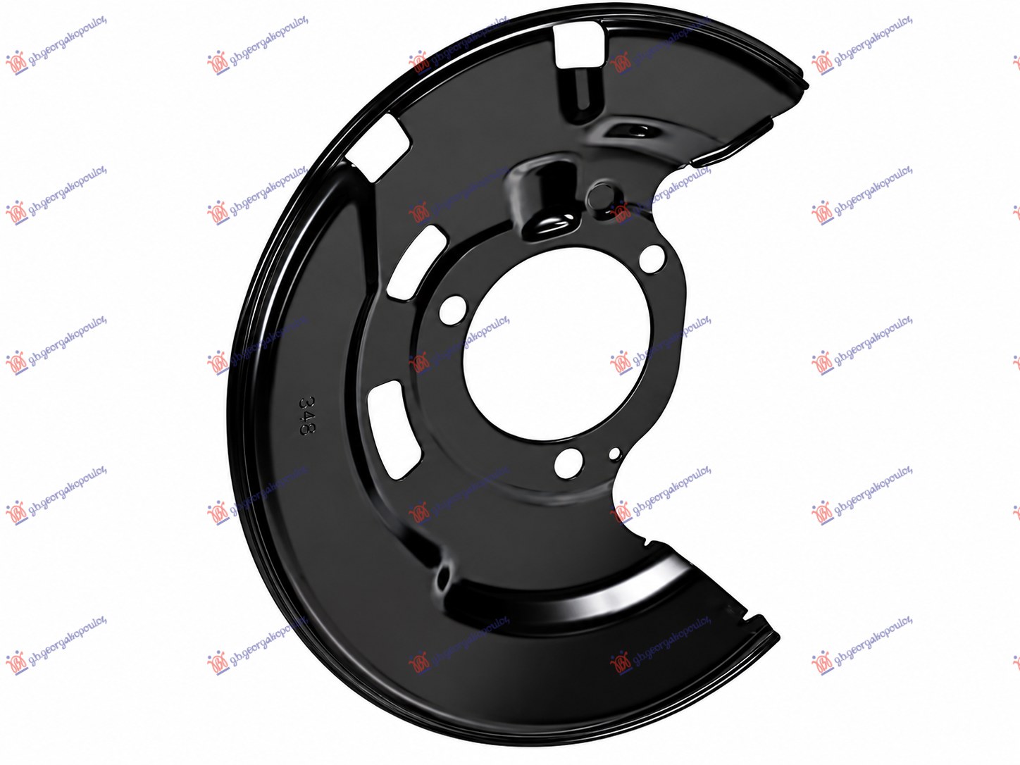 ZASTITA PREDNJEG KOCIONOG DISKA OPEL ASTRA J 4D od 2013 (PRECNIK ZASTITE 321MM) (P10)