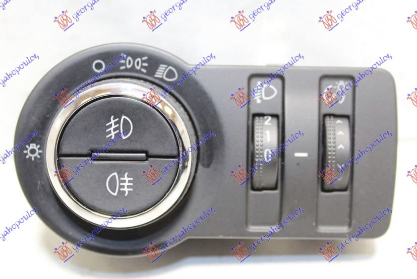 PREKIDAC ZA FAROVE SA MAGLENKOM (AUTO) (REGULATORI NIVELACIJE FARA I INTEZITETA UNUTRASNJEG OSVETLJENJA) (9 PIN) OPEL ASTRA J 4D 2013- (P10)