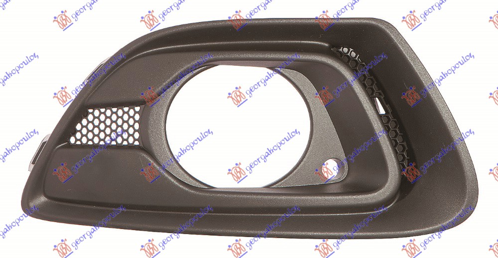 RESETKA PREDNJEG BRANIKA (SA MAGLENKOM) OPEL ASTRA J 3D/GTC 2011- (P10)