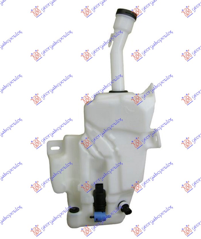 POSUDA ZA TECNOST BRISACA (OTVOR ZA PRSKALICE FAROVA) (MOTOR) (SENZOR NIVOA) (GRLO) OPEL ASTRA J 3D/GTC 2011- (P10)