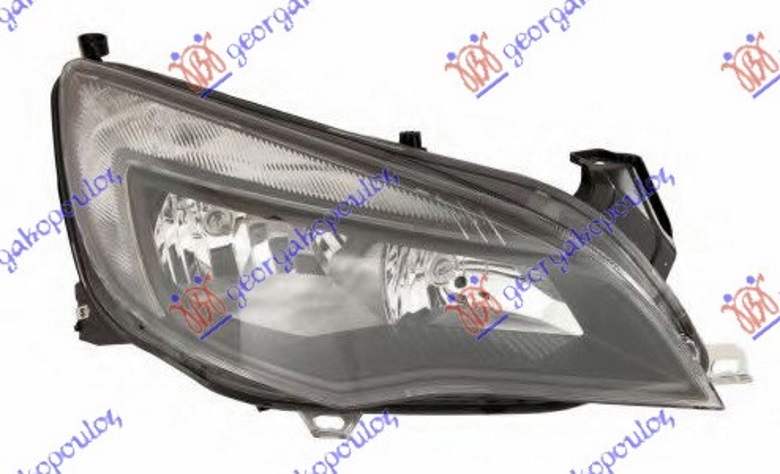 FAR ELEKTRICNI SA LED DNEVNIM SVETLOM (TYC) OPEL ASTRA J 5D/S.W. 2013-2016 (P10)