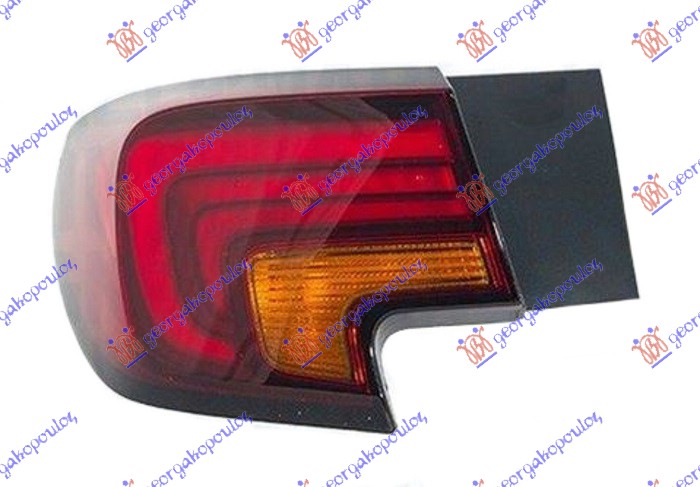 STOP LAMPA SPOLJASNJA 5 VRATA (LED) (TYC) OPEL ASTRA K 5D/S.W. 2019-2021 (B16)