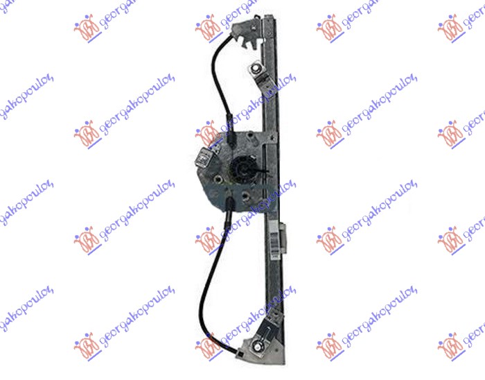 PODIZAC ZADNJEG PROZORA ELEKTRICNI (BEZ MOTORA) OPEL ASTRA K 5D/S.W. 2019-2021 (B16)