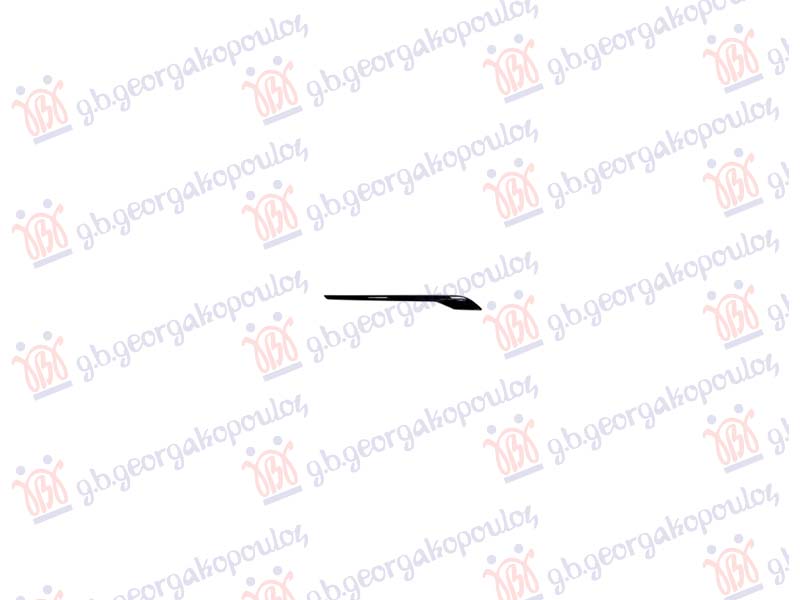 LAJSNA PVC MASKE DONJA SJAJ-CRNA OPEL ASTRA K 5D/S.W. 2019-2021 (B16)