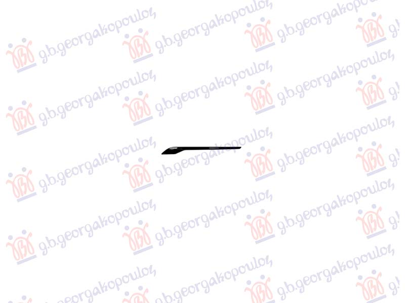 LAJSNA PVC MASKE DONJA SJAJ-CRNA OPEL ASTRA K 5D/S.W. 2019-2021 (B16)