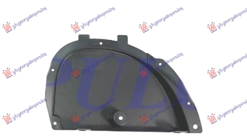 ZASTITA MOTORA ISPOD BRANIKA BOCNA PLASTICNA OPEL ASTRA L 2021- (OV5)