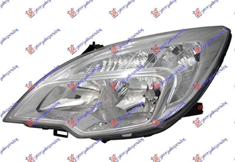 FAR ELEKTRICNI (H7/H1) (TYC) OPEL MERIVA 2010-2014 (S10)
