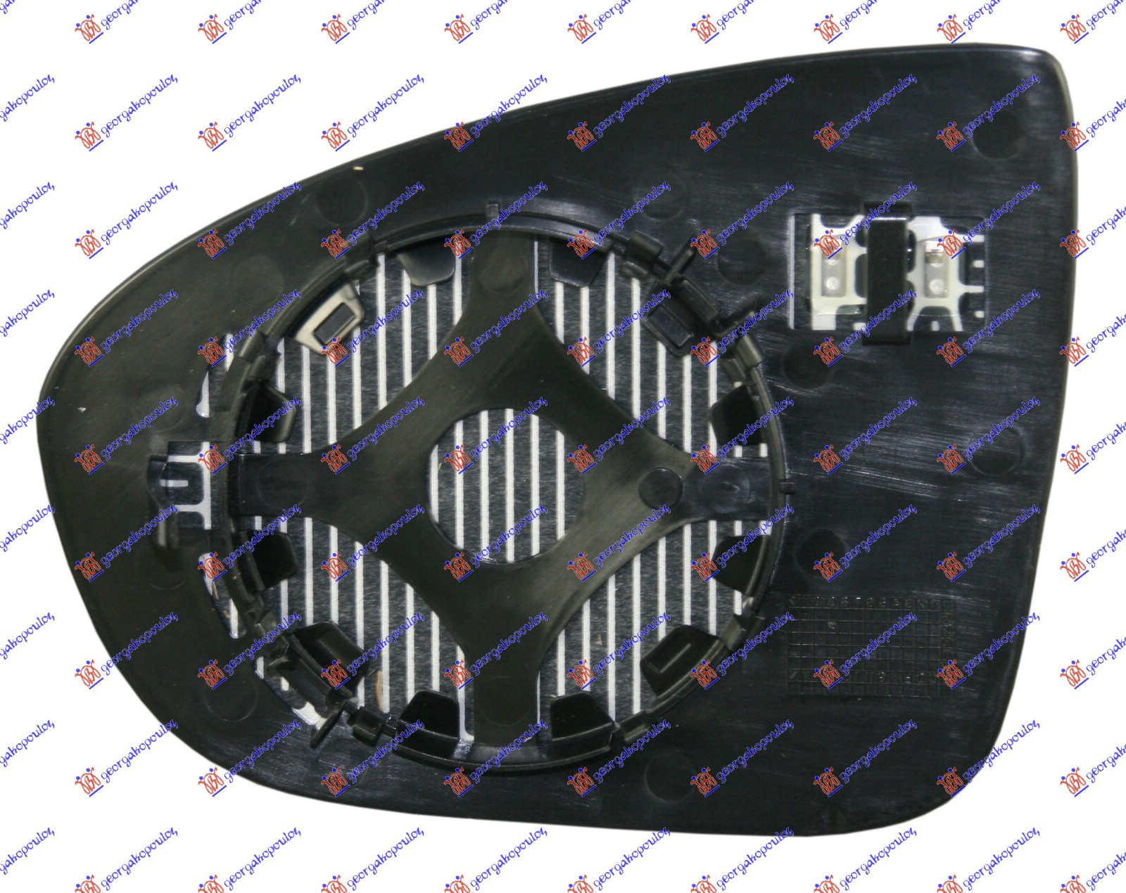 STAKLO RETROVIZORA SA GREJACEM (KONVEKSNO) OPEL MERIVA 2010-2014 (S10)