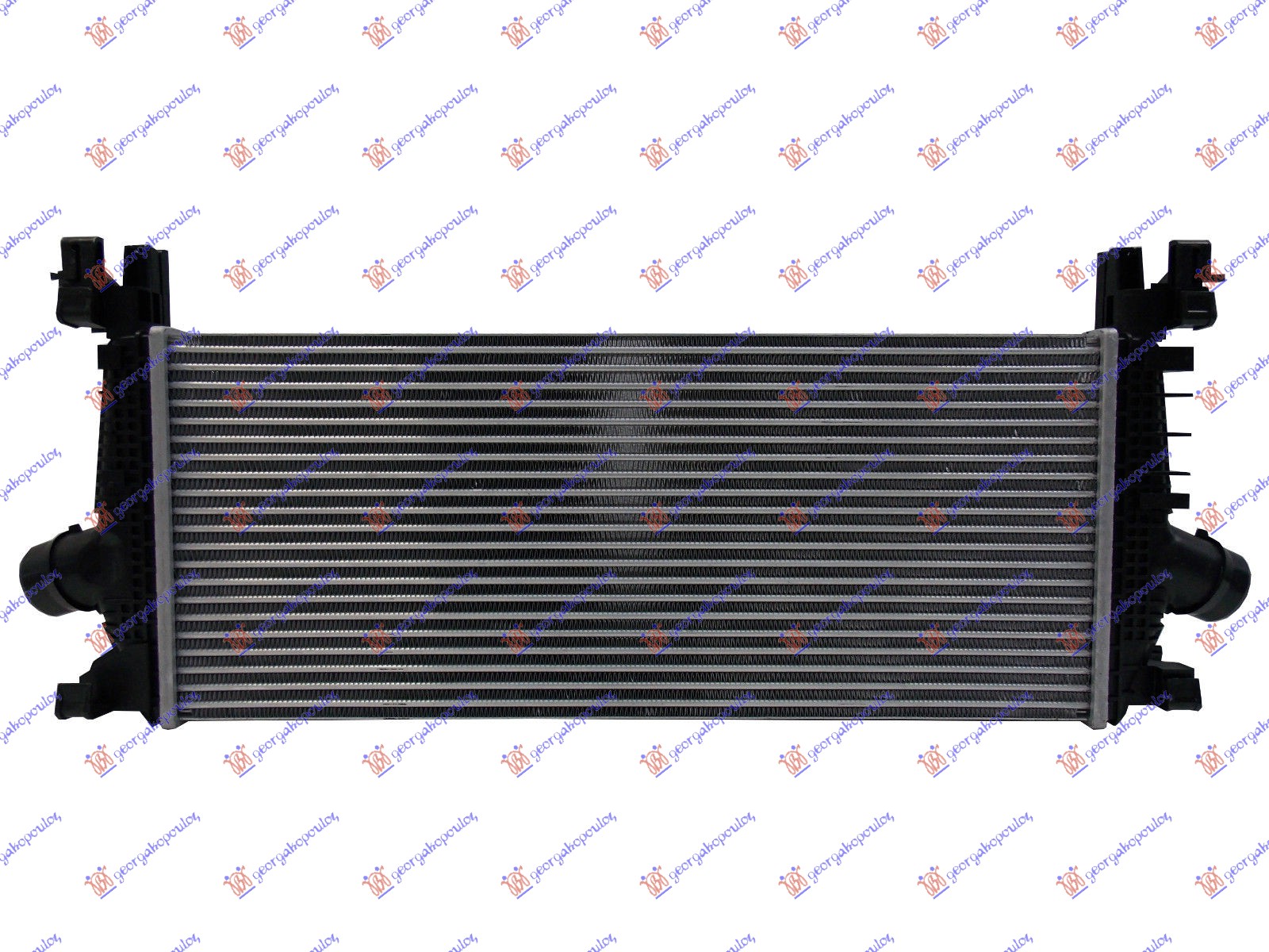 HLADNJAK INTERKULERA 1.4i 16V TURBO (AUTO) (665x285) OPEL ASTRA J 3D/GTC 2011- (P10)
