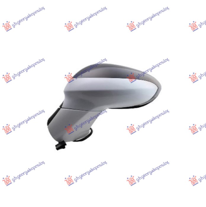 RETROVIZOR ELEKTRICNI SA GREJACEM PM (5 PIN) (ASFERICNO STAKLO) OPEL ZAFIRA C 2016- (P12)