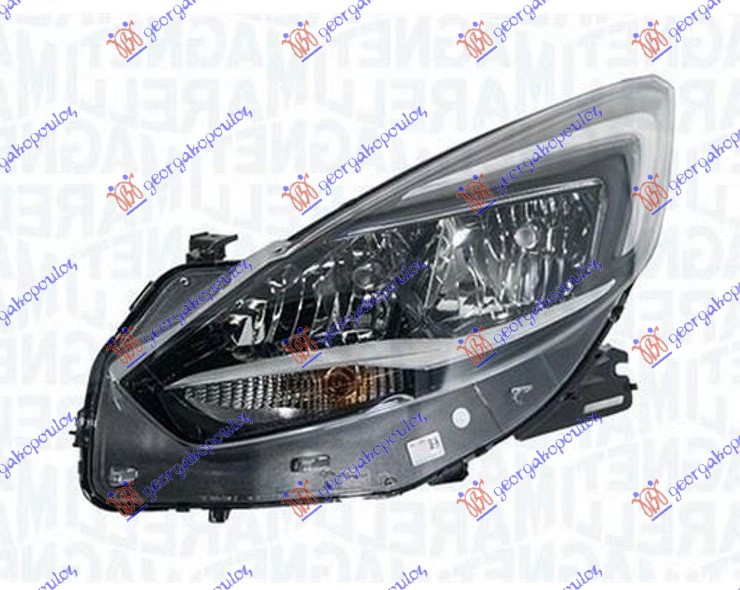 FAR ELEKTRICNI (H7/H7) SA LED DNEVNIM SVETLOM (MARELLI) OPEL ZAFIRA C 2016- (P12)